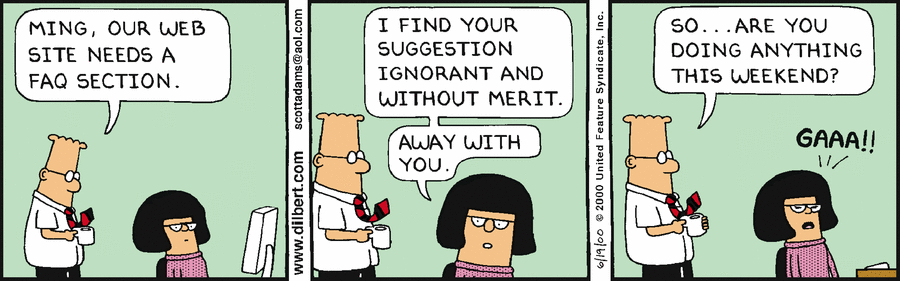 Dilbert Cartoon